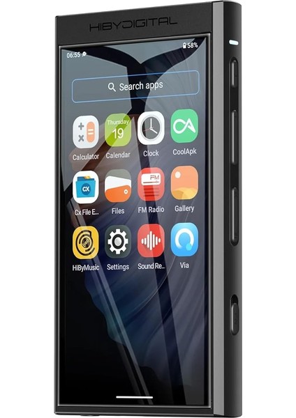 Dahili Hoparlörlü Dijital M300 Dijital Ses Çalar, Android 13 Os, Bluetooth, Wifi, Fm, PCM768K, DSD256, 32 GB (Siyah) fiyatları