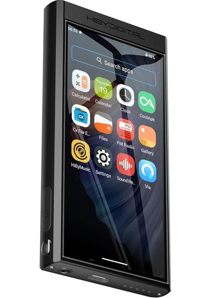 Dahili Hoparlörlü Dijital M300 Dijital Ses Çalar, Android 13 Os, Bluetooth, Wifi, Fm, PCM768K, DSD256, 32 GB (Siyah) fırsatları