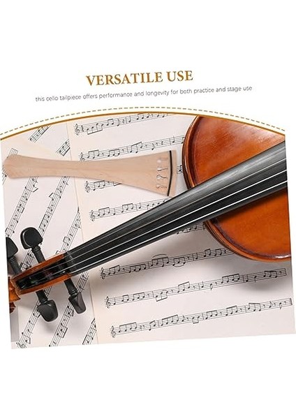 Çello Aksesuarları Çello Kuyruğu Bağırsak Paneli Çello Için Ahşap Kuyruk Parçası Çello Için Karbon Fiber Kuyruk Parçası Enstrüman Aksesuarları Çello Kaynağı Abanoz Bej modelleri