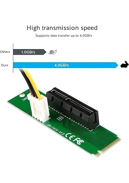 4436 M.2 Ngff SSD To Pci-E Express 4x Çevirici Dönüştürücü Kart Adaptörü modelleri