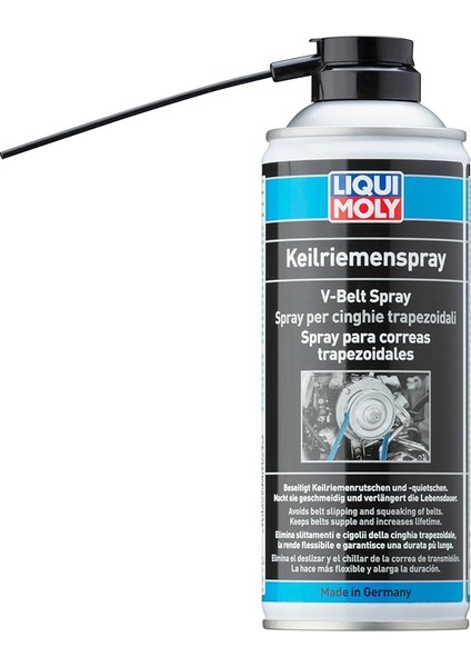 Moly V Kayış Spreyi 400 ml Otomotiv Bakım Ürünü