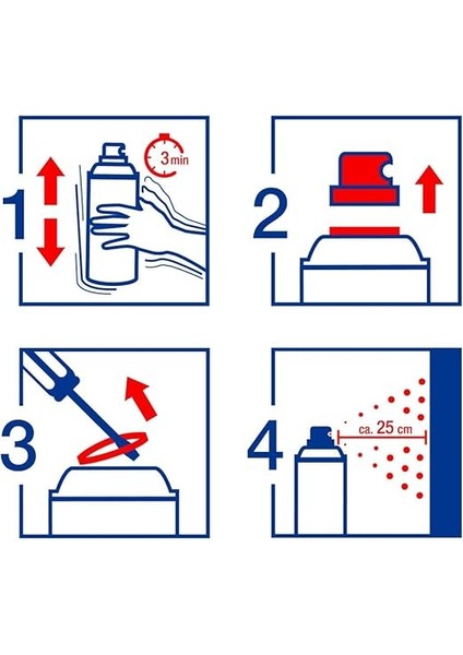 Black Mat 901 Akrilik Sprey Boya modelleri