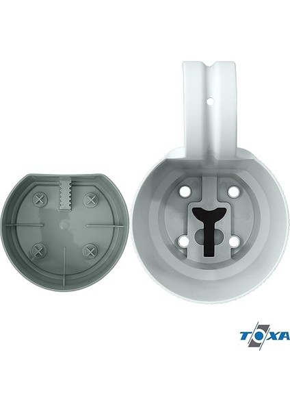 Ixora Tek Askılı Balkon Saksısı Tabaklı Mat Plastik Saksı (1 Adet, Gri) indirimleri