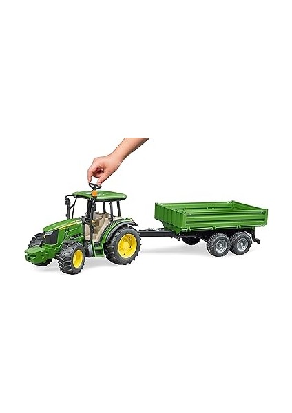 - John Deere 5115 Traktör &amp; Römork Ölçekli Model indirimleri