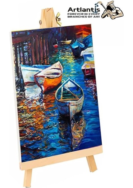 Akrobat Şövale Masaüstü 1 Adet Büyük Boy Katlanabilir Tuval Şövalesi Akrobat Masa Üstü Sövale Ressam Sehbası modelleri