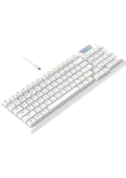 Gamenote KB885L Rgb Backlit Gaming Mekanik Klavye Beyaz fiyatları