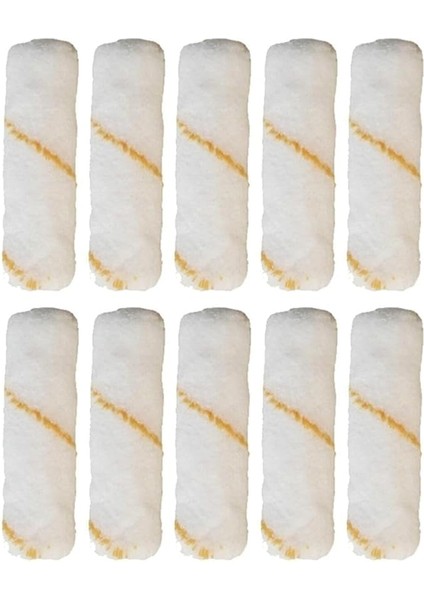 Home 10 Adet Parmak Rulo Yedeği,boya ve Badana Için 10 cm Parmak Rulo Yedeği,boya Badana Fırçası