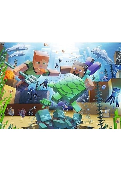 Mojang Minecraft Mozaik 1000 Parça Yetişkinler Için Yapboz - 12000421 - El Işi Aletler, Almanya'da Üretilmiştir, Her Parça Birbirine Mükemmel Uyar fiyatları