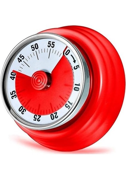 Mekanik Mutfak Zamanlayıcısı, Manyetik Tutunabilir Geri Sayım Zamanlayıcı, Pişirme Zamanlayıcı, Analog Saat, Manyetik Tabanlı Yönetme Hatırlatıcısı (Kırmızı) fiyatları
