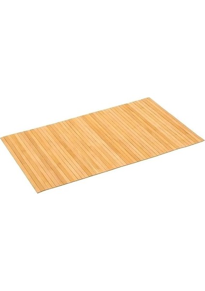 Lüks Bambu Kaymaz Banyo Paspası Su Geçirmez Çok Amaçlı Şık ve Dayanıklı Mat 65X45 cm fiyatları