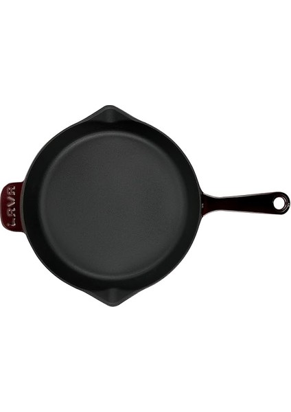 Metal Premium Serisi - Döküm Kızartma Tavası, Yuvarlak, 28 Cm, Majolik Mor modelleri