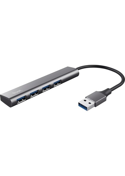 Halyx 4 Port USB Hub 3.2 - Tak Çalıştır, Küçük, Şık ve Güçlü, Kablo Uzunluğu: 10 Cm, Toplam Ağırlık :38 gr