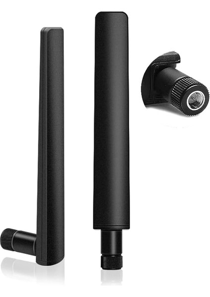 5g Lte Anten, 4g Sinyal Güçlendirici 12DBI Sinyal Kazanç Anten Sma Fiş Çok Yönlü Ağ Anteni Wlan Anteni, 600-6000 Mhz,wlan Yönlendirici, Pcı-E-Kartlar, Fpv Kamera Monitörü, Uzatıcı Vb. Için (2 Adet)