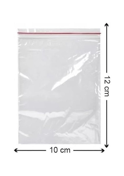 Ambalaj Kilitli Torba Şeffaf Kilitli Poşet Tüm Ebatlar 100'LÜ (10X12 Cm) fiyatları