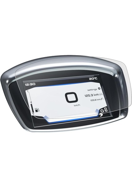 Piaggio Vespa Sprint ile Uyumlu Dijital Gösterge 9h Nano Ekran Koruyucu