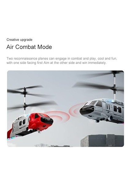 Uzaktan Kumandalı Helikopter, 4K Hd Çift Kamera Hareket Algılama Uçağı Engel Kaçınma Fonksiyonu ile 3 Pil, Yetişkinler ve Başlangıç Seviyesi Için Şarj Edilebilir, Gri fiyatları