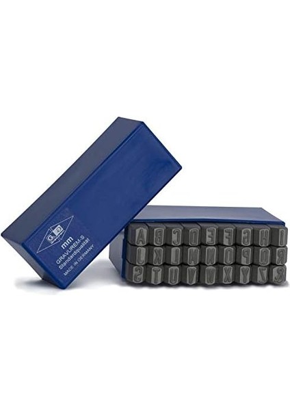 - S Çelik Numaratör Made In Germany (8mm Harf Takımı)