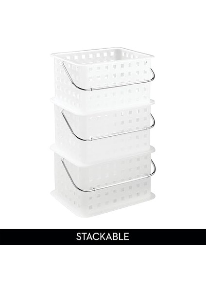 Depolama Düzenleyici Sepet, Banyo, Sağlık ve Güzellik Ürünleri Için - Küçük, Frost fırsatları