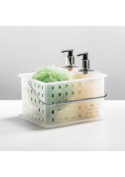 Depolama Düzenleyici Sepet, Banyo, Sağlık ve Güzellik Ürünleri Için - Küçük, Frost indirimleri
