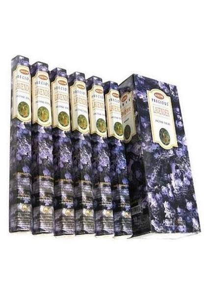 Precious Lavender Tütsü Çubukları Lavanta Kokar. Yüksek Kaliteli Tütünden 120 Çubuklu Paket