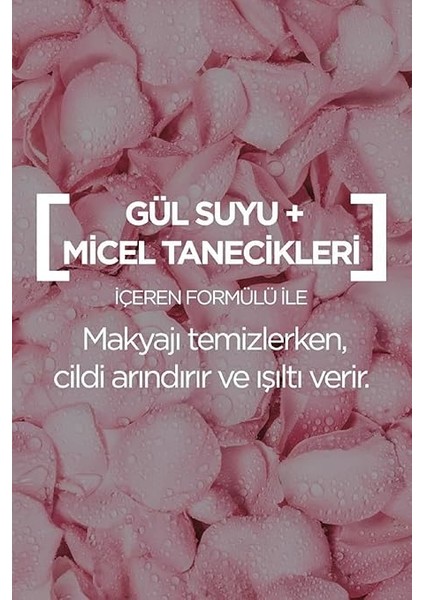 Micellar Gül Suyu Kusursuz Makyaj Temizleme &amp; Işıltı (400 Ml) modelleri