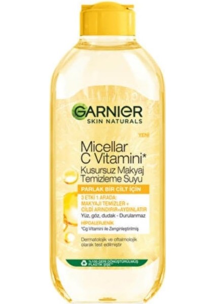 Micellar C Vitamini Kusursuz Makyaj Temizleme Suyu (400 Ml)