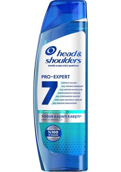 &amp; Shoulders Kepek Karşıtı Pro-Expert 7 Yoğun Kaşıntı Kurtarma 300ML Şampuan