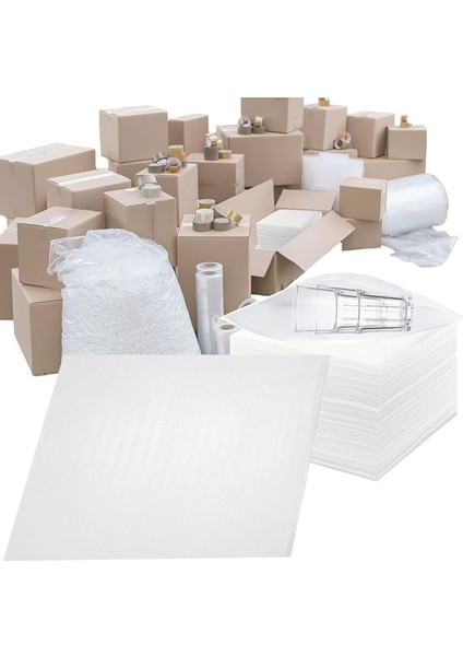 Hava Kabarcıklı Köpük Kırılma Riski Olan Ürünleri Koruma ve Taşınma Malzeme Torbası 30CMX30CM 50'li indirimleri