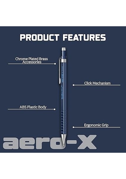 Office Aero-X Versatil 0.7 mm Lacivert fiyatları