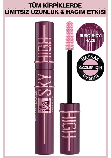 Lash Sensational Sky High Burgundy Haze Maskara & Lash Sensational Sky High Kahverengi Maskara fırsatları