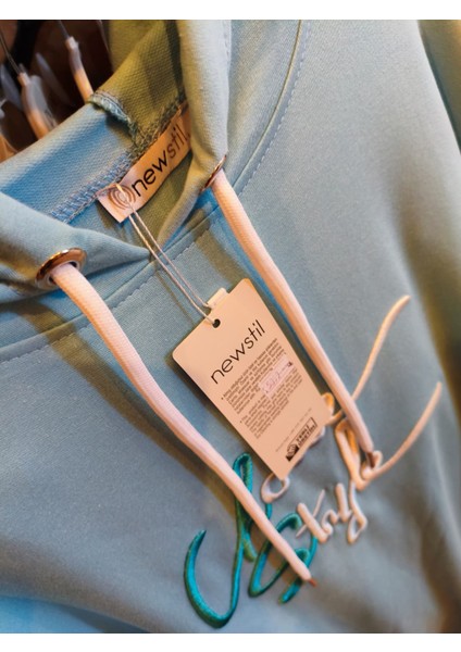 Iki Iplik Kapüşonlu Diz Altı Tunik indirimleri