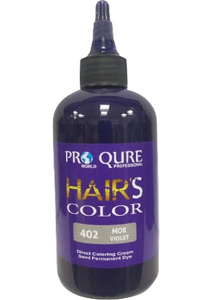 Mor Saç Boyası 250 ml