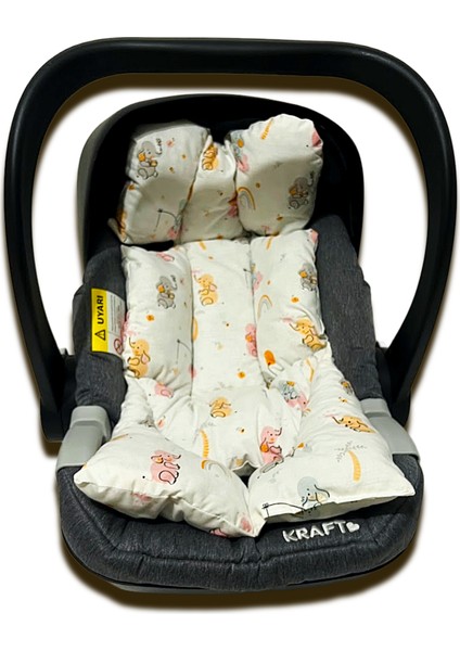 Bebek Puset MINDERI_%100 Pamuk Poplin _ Filli Desenli