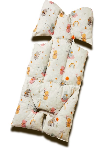 Bebek Puset MINDERI_%100 Pamuk Poplin _ Filli Desenli fiyatları