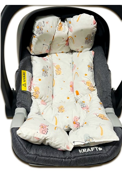 Bebek Puset MINDERI_%100 Pamuk Poplin _ Filli Desenli modelleri