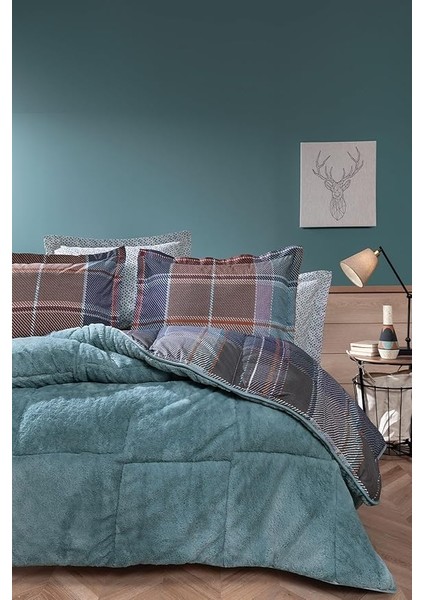 Mosi Çift Kişilik Triola Uyku Seti Indigo