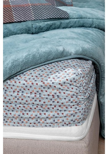 Mosi Çift Kişilik Triola Uyku Seti Indigo modelleri