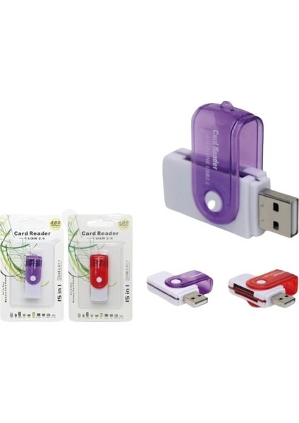 HDX7022(116) USB Card Reader Multı Kart Okuyudu