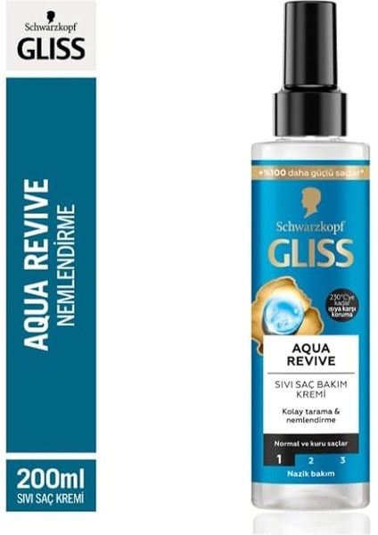Aqua Revive Nemlendirici Sıvı Saç Bakım Kremi 200 ml fiyatları