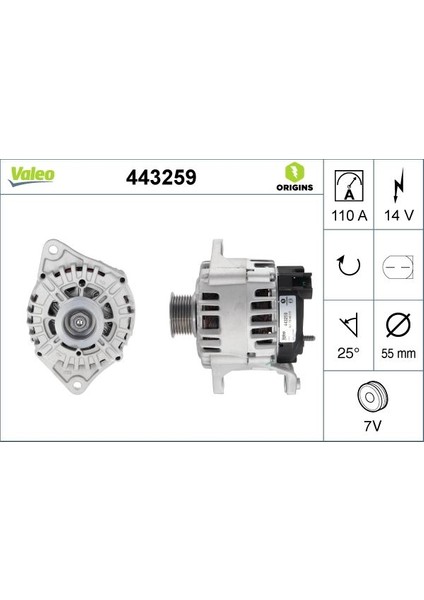 Valeo 592215 Konjektör Fıat Ducato 06> Iveco Daıly 06> 2.2d Mtj 2.3d Mtj 504385133-504385134-504385137