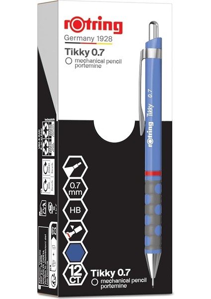 Tıkky Mekanik Kurşun Kalem, Menekşe Mavi 0.7 mm fiyatları