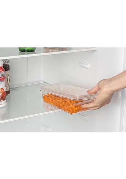 Home 3 Bıçaklı Yatay Rende, Rondo Rondoğrayıcı, Saklama Kabı Hazneli Kapaklı Plastik Rende, Çok Fonksiyonlu Mutfak Aleti, Sebze ve Meyveler Için Etkili Doğrama ve Rendeleme fırsatları