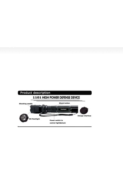 Taşınabilir Profesyonel Şarjlı El Feneri Fenerli Çelik Elektro Fener fırsatları