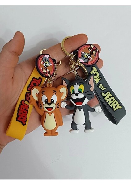 Tom ve Jerry Jerry Figürlü Silikon Anahtarlık ve Çanta Süsü – 21 cm fırsatları