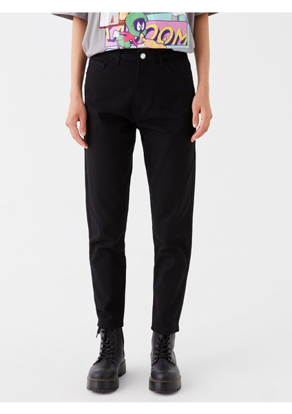 Yeni Sezon Yüksek Bel Mom Fit Kadın Jean Pantolon fiyatları