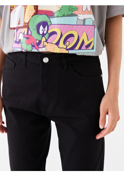 Yeni Sezon Yüksek Bel Mom Fit Kadın Jean Pantolon fırsatları