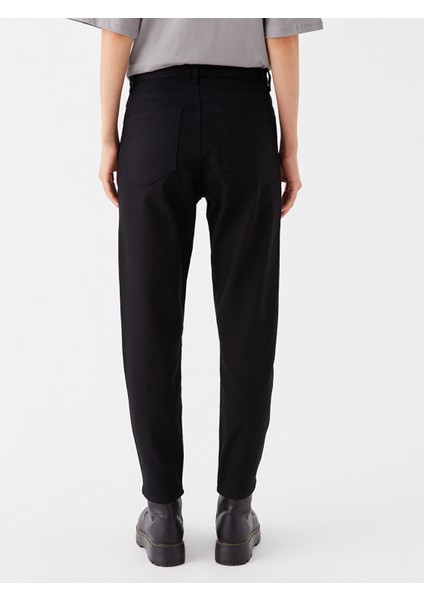 Yeni Sezon Yüksek Bel Mom Fit Kadın Jean Pantolon indirimleri