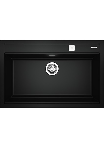 - Nova 80 Ws-Tg Black - Ankastre Kumanda Sifonlu Granit Eviye - Siyah - 79 cm - 115230057