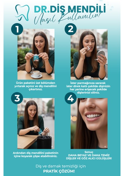 Nane - Karanfil Özlü Diş Beyazlatma ve Diş Temizleme Mendili 14'lü fiyatları