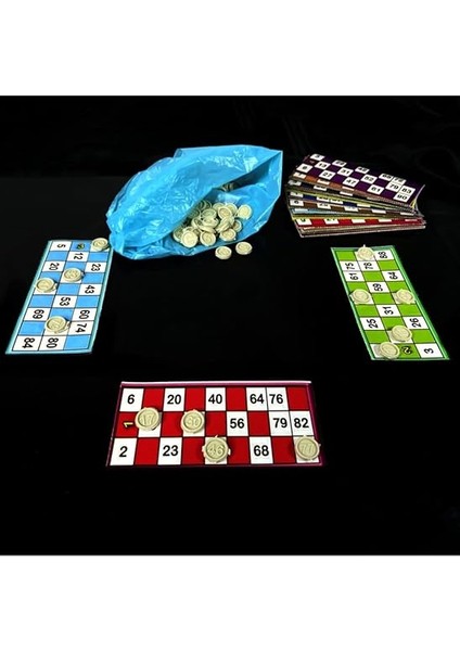 Tombala 24 Kart 90 Sayı Yılbaşı Oyunu Tombalaa fiyatları